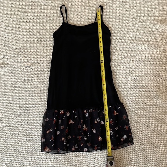 Black “Alice in Wonderland” Dress. In Excellent Condition. - Picture 7 of 8